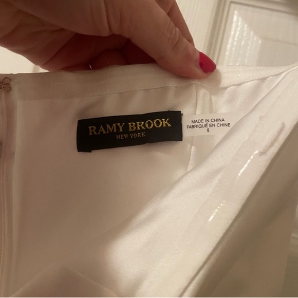 Ramy Brook Giselle Sequined Lattice Gown - Picture 5 of 9